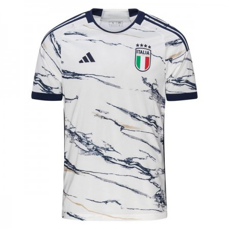 Italien 2023-24 Fodboldtrøjer Udebane Kort ærmer